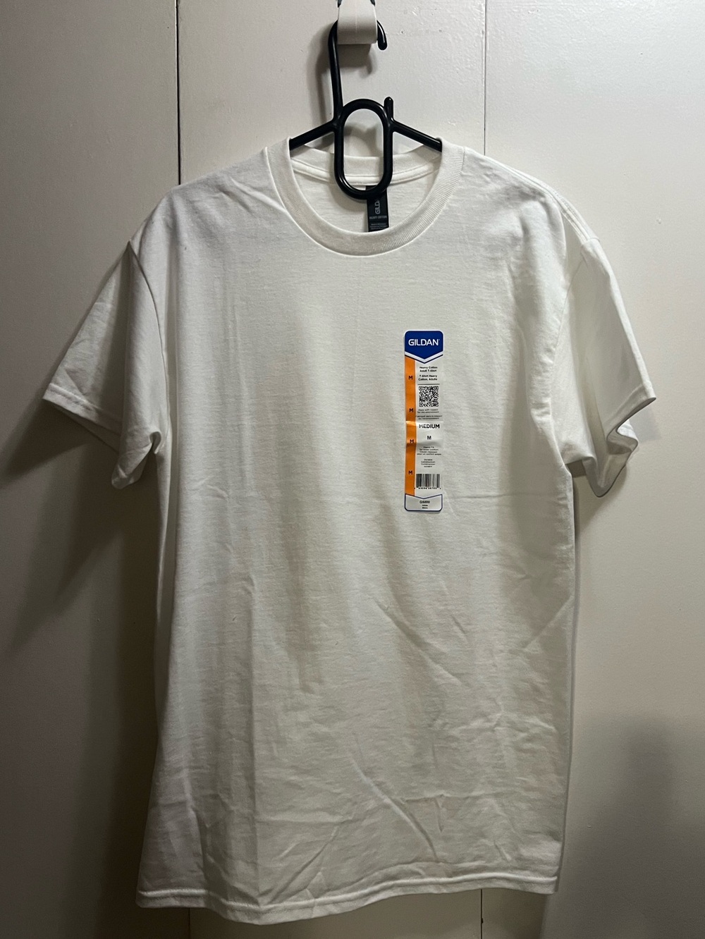 Gildan Men's White Short Sleeve Crew Tee